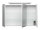 Badset KUBOA 2-teilig 100cm breit | Waschplatz & LED-Spiegelschrank | weiß-hochglanz