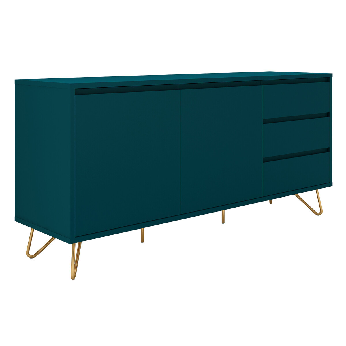 Sideboard PATET 150cm | mit 2 Türen und 3 Schubladen...