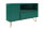 Eck TV-Lowboard PATET 100cm | mit Schublade, Klappfach und offenem Fach | smaragdgrün matt