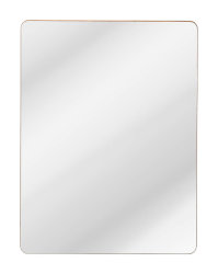 ARUBA 2-teilige Badkombination 60cm | Waschtisch  & Spiegelschrank | eiche - weiß-hochglanz