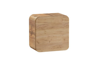 Badezimmer H&auml;ngeschrank Aruba 35 x 35cm | Goldeiche (Craft Oak)