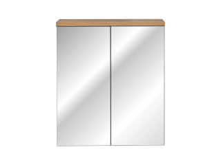 Badm&ouml;bel Bad Somoza | 60cm Spiegelschrank mit LED-Leuchte | artisan-eiche