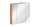 Badezimmer SET II CAPRI 80cm 4-tlg.  | Aufsatz-Becken, 2x Hoch- und Spiegelschrank | goldeiche