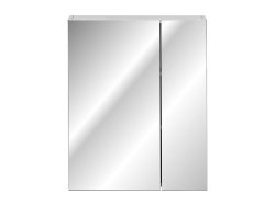 Spiegelschrank HABANA 60cm | 2-türig mit 3 Fächern | weiß