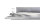 Polsterbett Flat White 140cm - 200cm | inkl. Nachtkonsolen | Kunstleder weiß