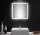 Badezimmer LED Spiegel 60x60 cm mit Touch Bedienung