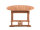 Gartentisch rund Teakaroo 120 x 120cm mit Auszug | Teakholz