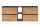 Badmöbel Hänge-Waschtisch Posadas 140cm | Abdeckplatte grau | dunkelgrau-eiche
