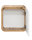 ARUBA 5-teilige Badkombination 40cm | inkl. Waschbecken und LED-Spiegel | eiche - weiß-hochglanz