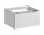 Badezimmer Set 3-teilig Whitskand 90cm II | inkl. Aufsatz-Waschbecken | weiß - grau-eiche