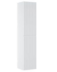 Badezimmer VITTAVLA 80cm Set 3-tlg. | mit Aufsatzbecken Keramik | matt-weiß