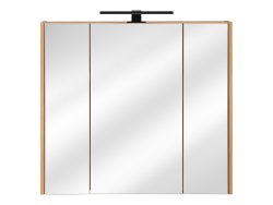 Badezimmer Spiegelschrank MADERA 80cm mit 3...
